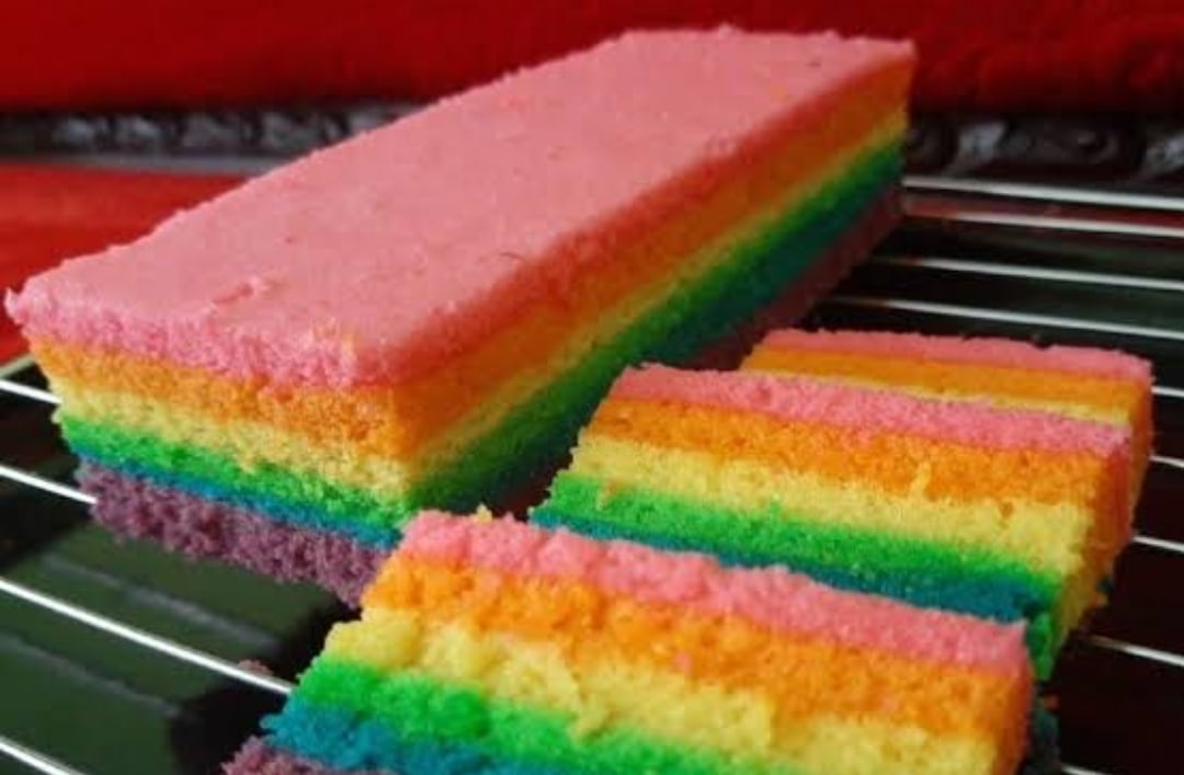 Cobain Resep Rainbow Cake, Selain Cantik Rasanya Pun Menggugah Selera