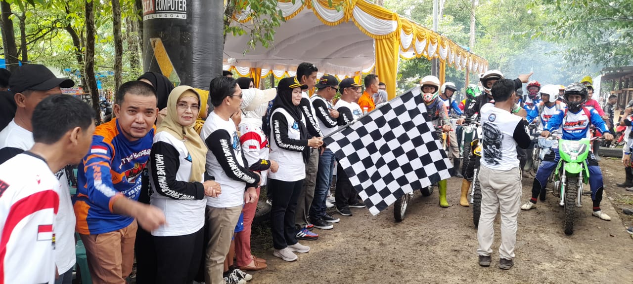 Rider Motor Trail 10 Provinsi di Sumatera Ikut Meriahkan JAM#6 Mukomuko