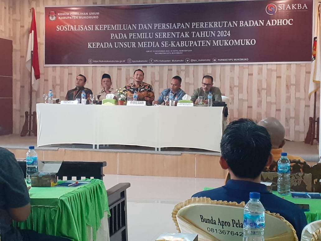 KPU Mukomuko Segera Buka Pendaftaran PPK dan PPS Berbasis Online, Minat Baca Ini