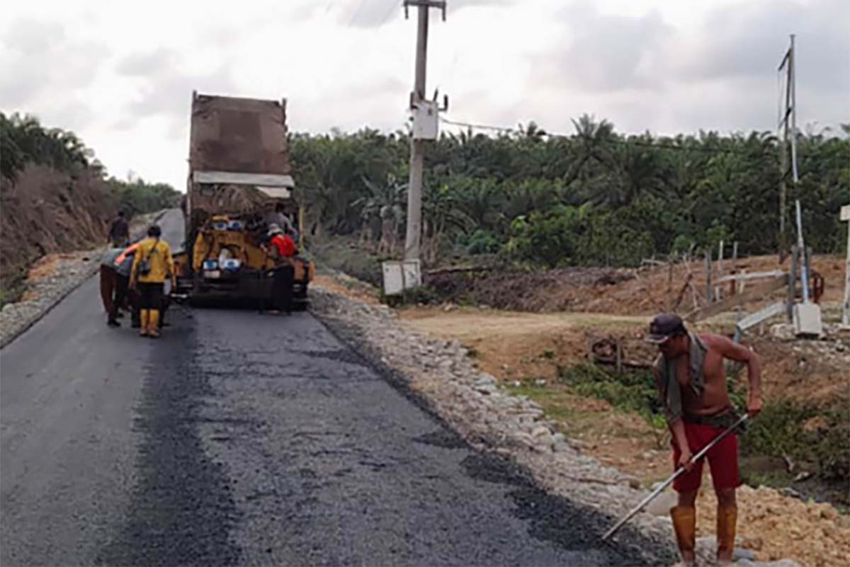 Pemkab Mukomuko Gencarkan Pembangunan Infrastruktur Jalan, Sumber Dana DBH Sawit