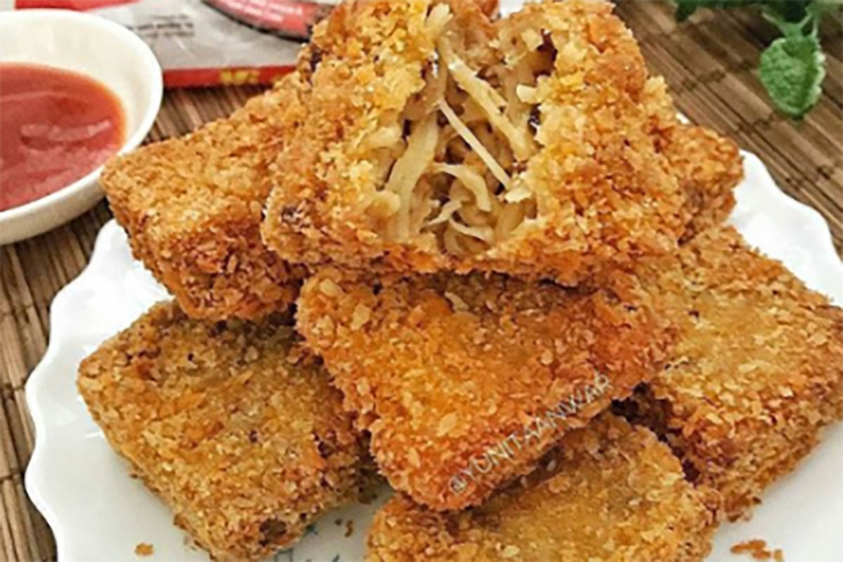 Resep Nugget Internet Alias Indomie Telur Kornet Ala Rumahan, Cocok Untuk Bekal Anak