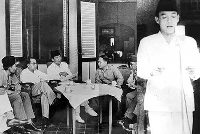 Cerita Penculikan Soekarno Hatta dan Perumusan Tek Proklamasi Kemerdekaan 17 Agustus