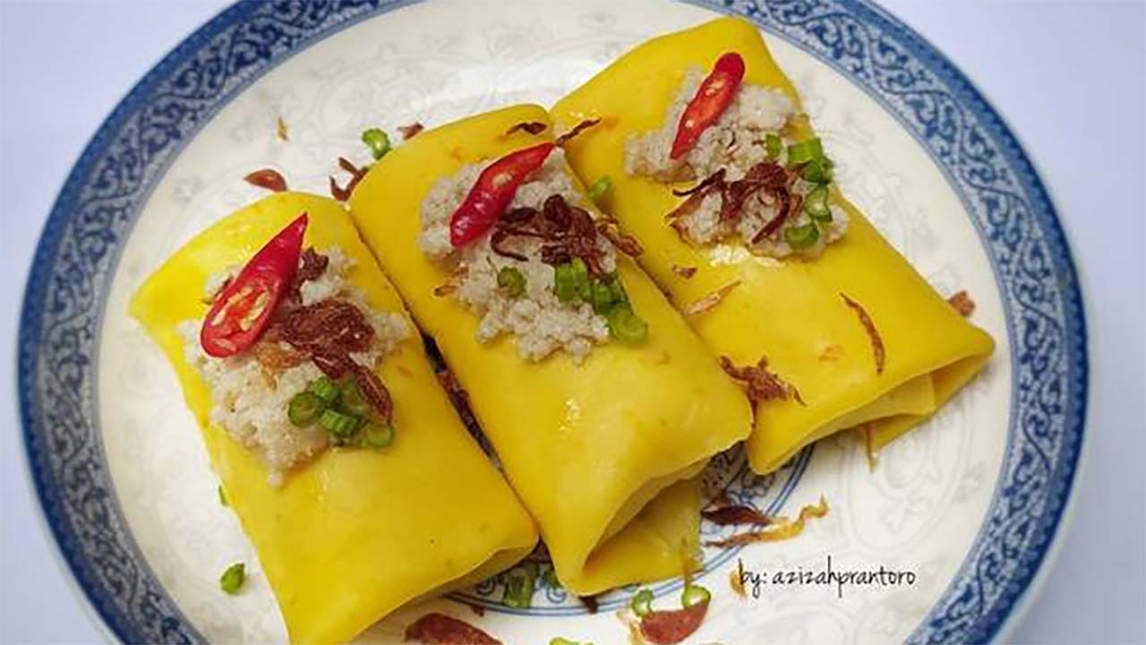 Resep dan Cara Membuat Dadar Jiwo, Kuliner Khas Palembang 