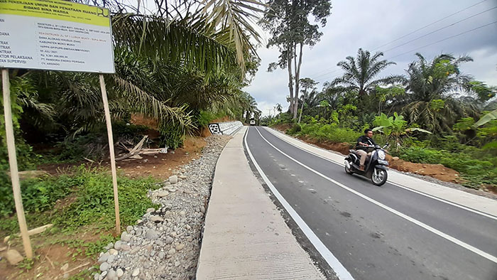 Jalan Suka Maju, Bukit Makmur Kecamatan Penarik Segera Dibangun 