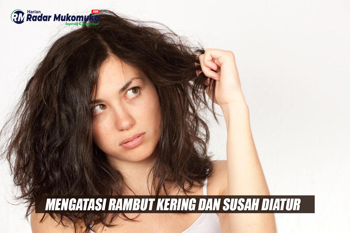 Punya Rambut Kering Susah Diatur dan Bikin Penampilan Berantakan? Begini Cara Mengatasinya