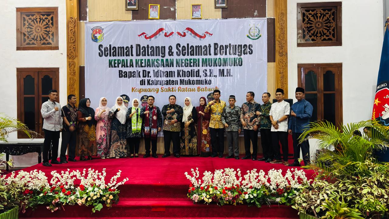 Pemda Mukomuko Sambut Kajari Baru, Optimis Memperkuat Daerah