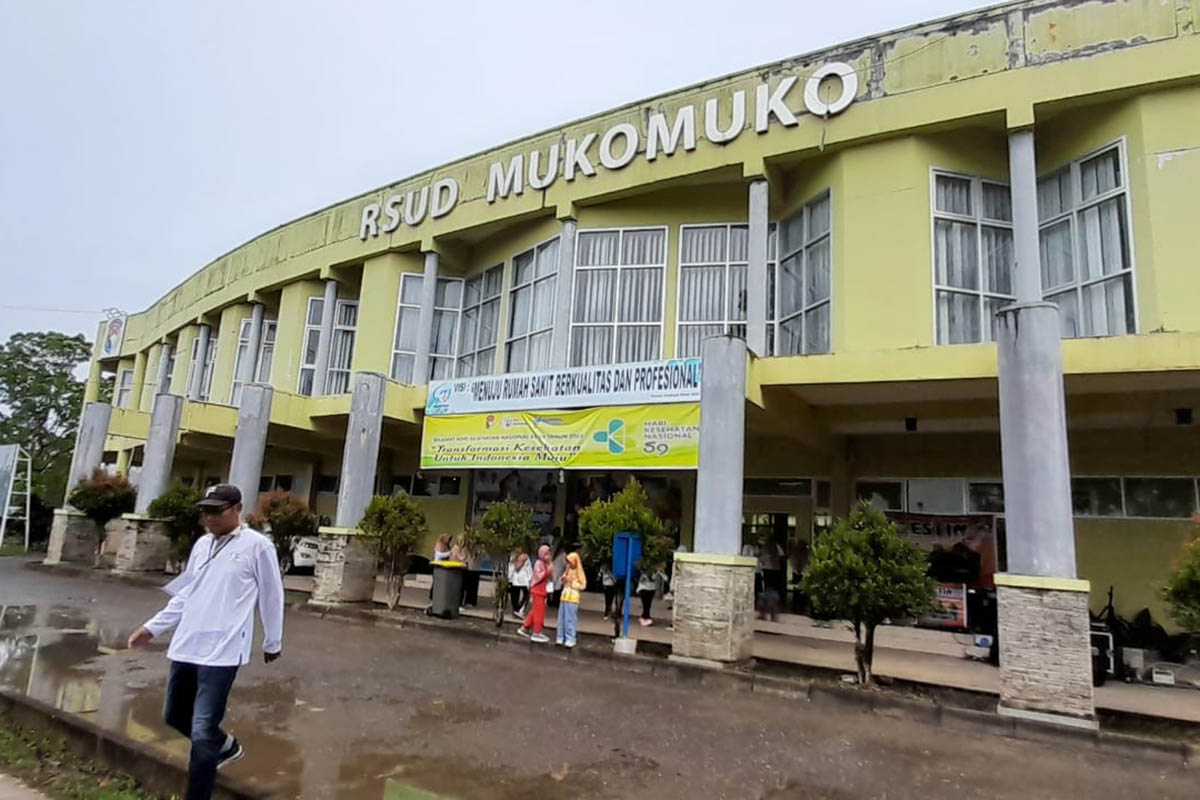 Lingkungan RSUD Mukomuko Dinilai Kotor Hingga Nyamuk , Sorot Kebersihan Minim