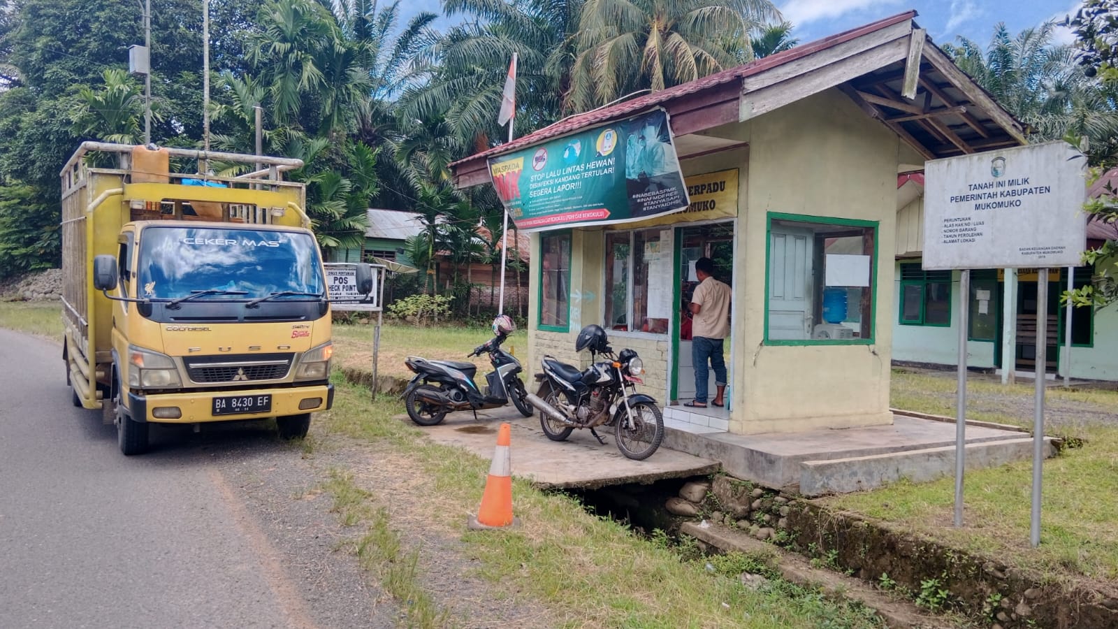 Pengawasan Mobil Pengangkut Ternak Masih Lemah