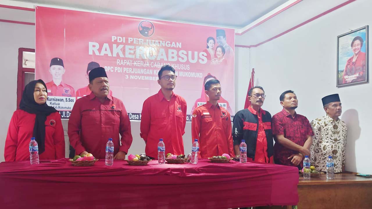 Kader PDIP Diinstruksikan Rapatkan Barisan Menangkan Paslon Yang Diusung