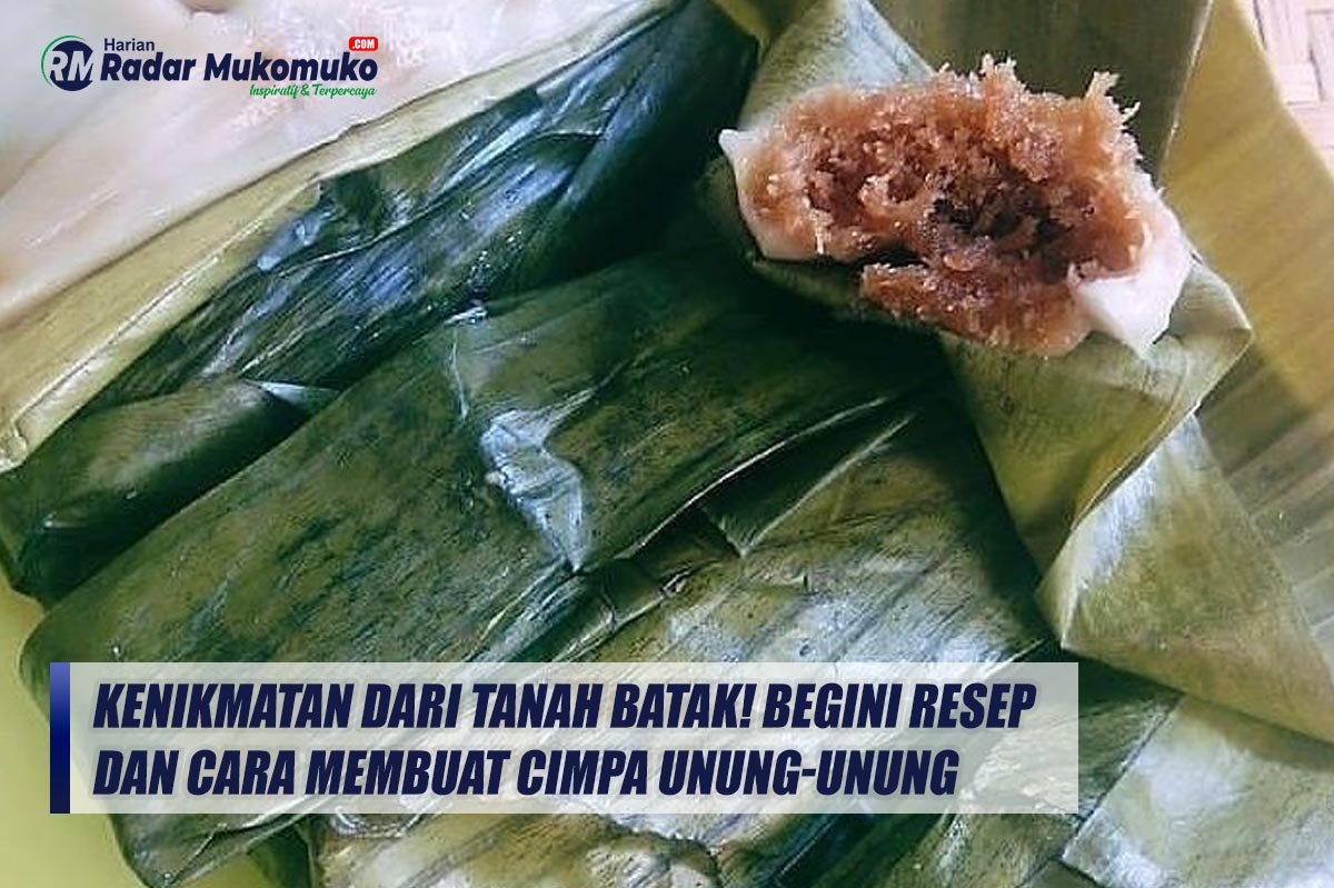 Kenikmatan dari Tanah Batak! Begini Resep dan Cara Membuat Cimpa Unung-unung, Makanan Khas di Sumatera Utara
