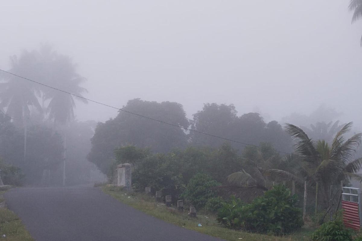 Mukomuko Diselimuti Kabut Asap