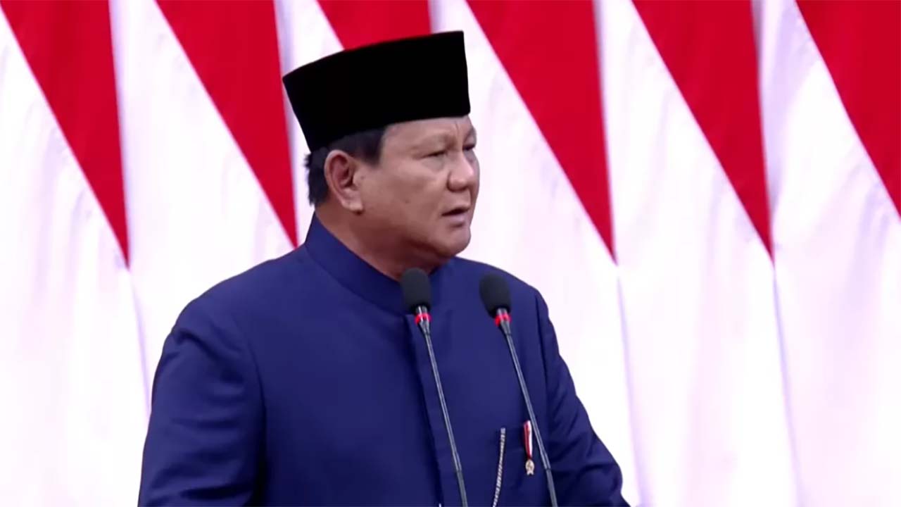 10 Poin Penting dari Pidato Pertama Presiden Prabowo Setelah Dilantik