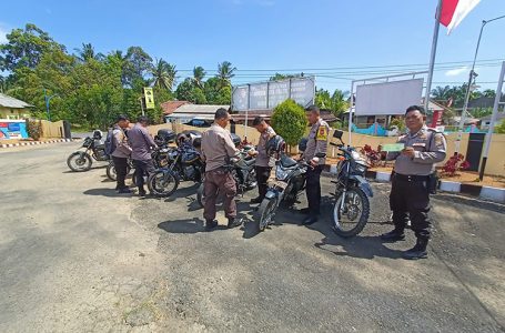 Polres Mukomuko Gelar Supervisi dan Pemeriksaan Kendaraan Dinas