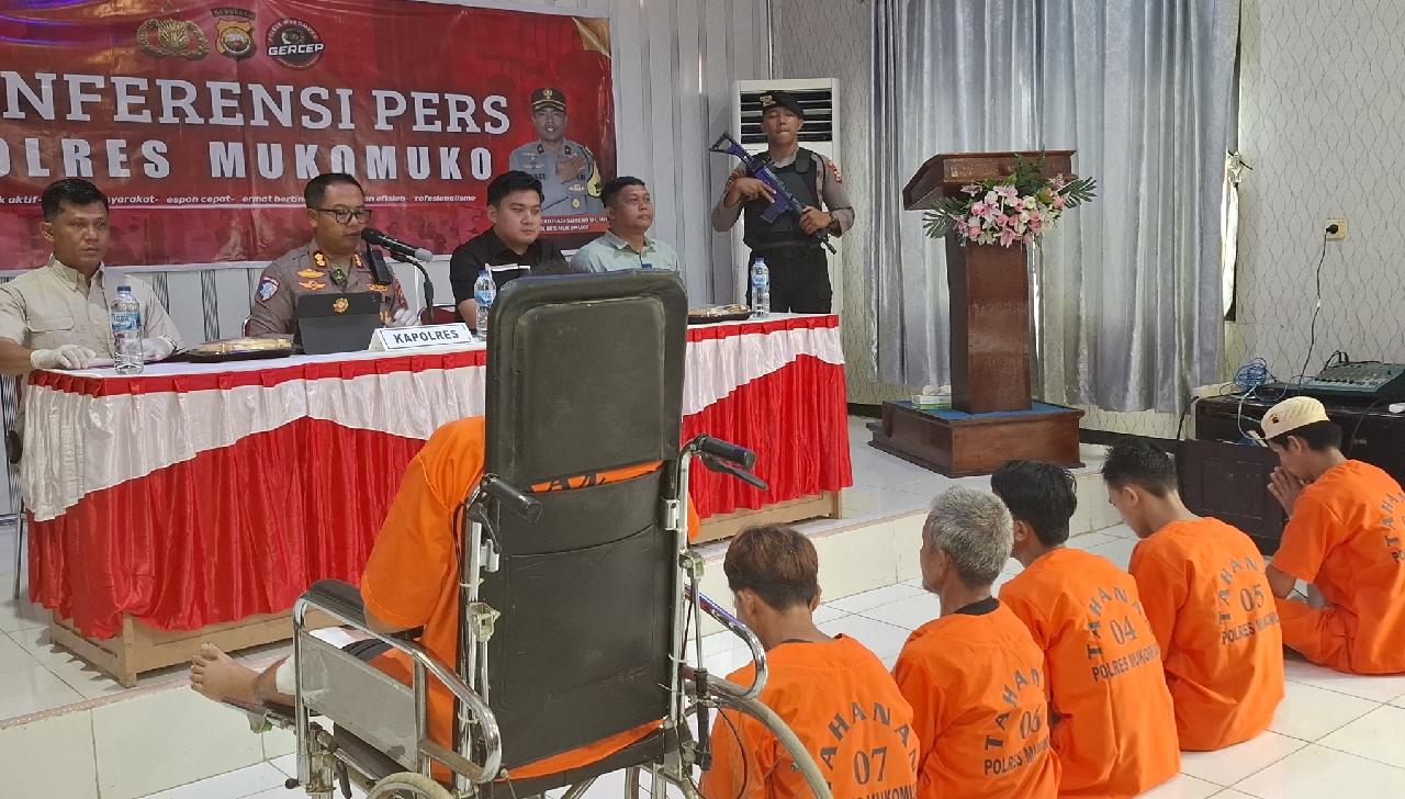 Kapolres Riky Crisma Hentikan Kejahatan Satu Keluarga Spesialis Curnak di Mukomuko