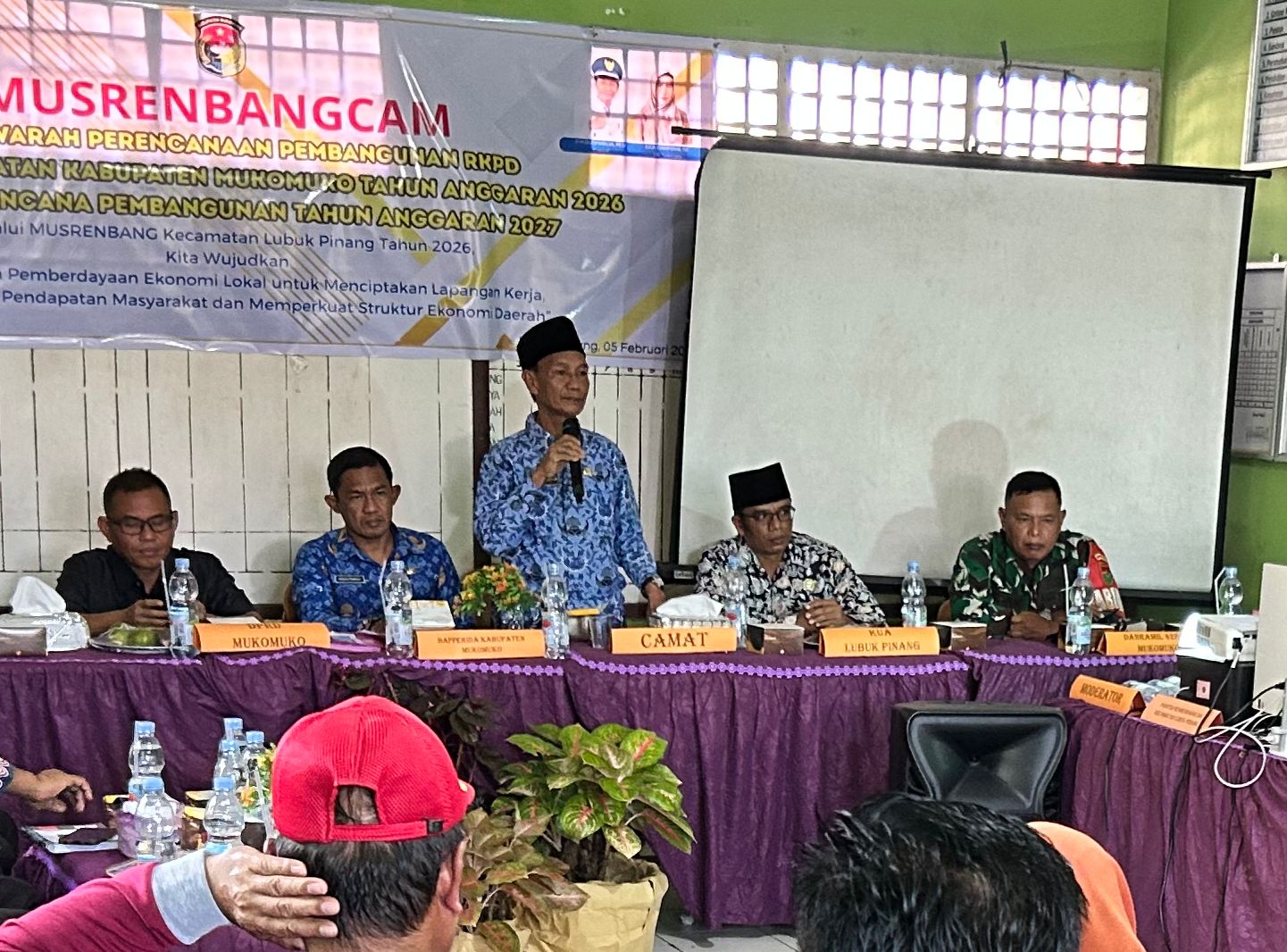 Camat Lubuk Pinang Evi Busmanja Masuki Masa Pensiun