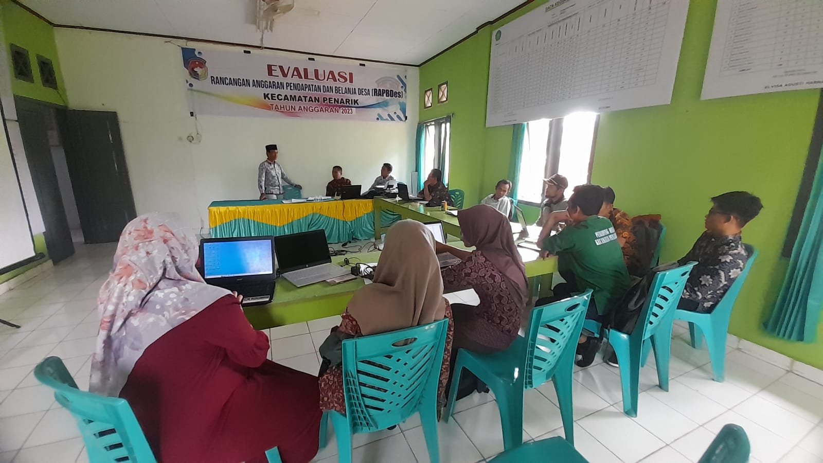 Dua Kecamatan Tuntaskan Evaluasi RAPBDes 