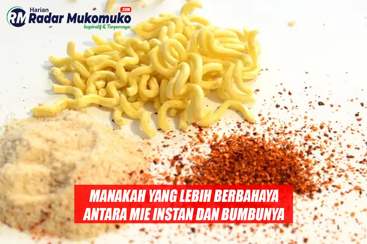 Manakah yang Lebih Berbahaya Antara Mie Instan dan Bumbunya? Simak Penjelasannya Berikut