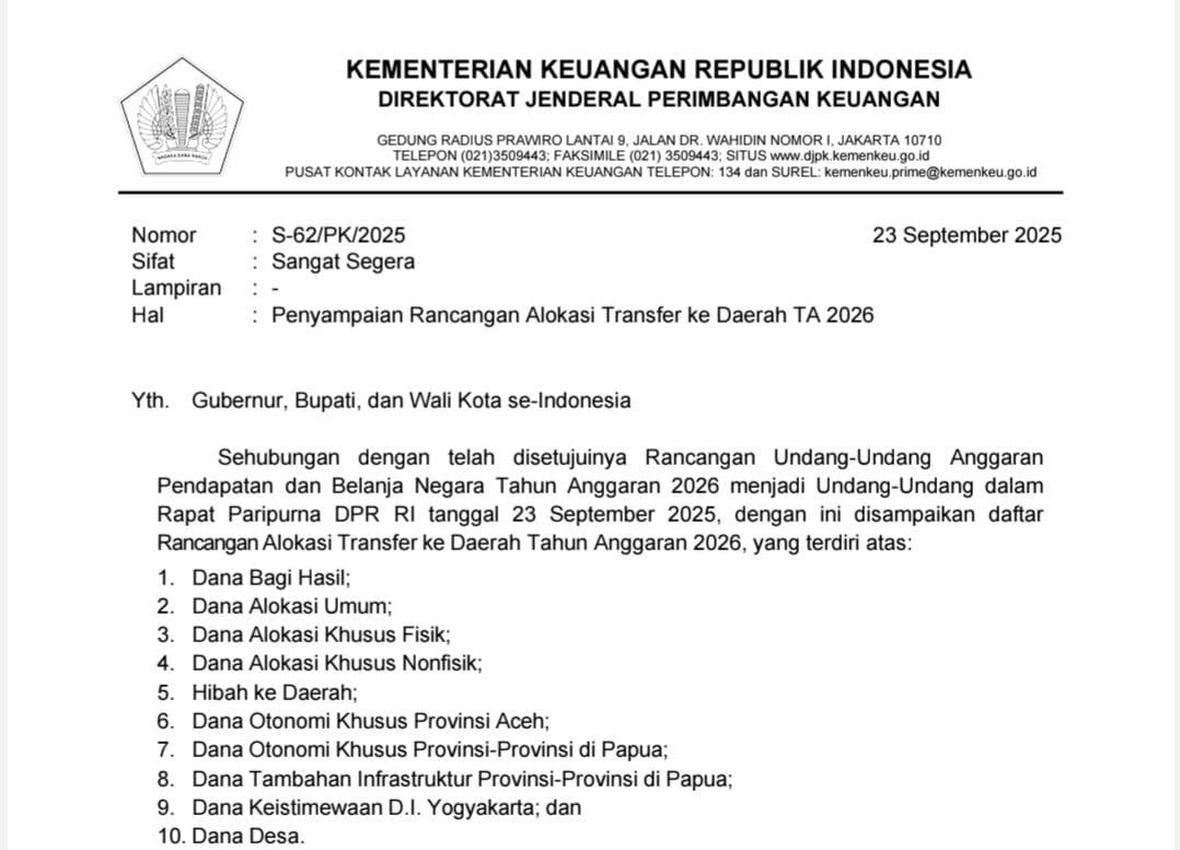 Mukomuko Bakal ‘Gigit Jari’, Nihil Anggaran Pembangunan DAK Fisik 2026