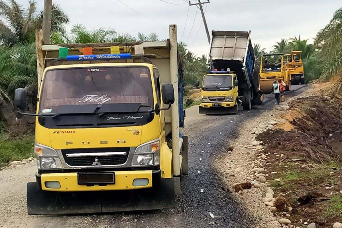 PUPR Kerja Cepat, Proyek Jalan Dari DAK dan DBH Sawit Segera Titik Nol