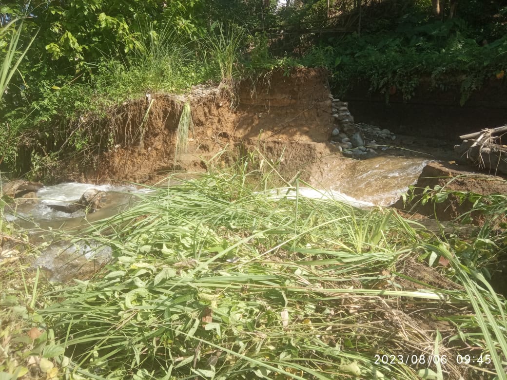 Pemkab Mukomuko Segera Tangani Irigasi Jebol Dihantam Banjir