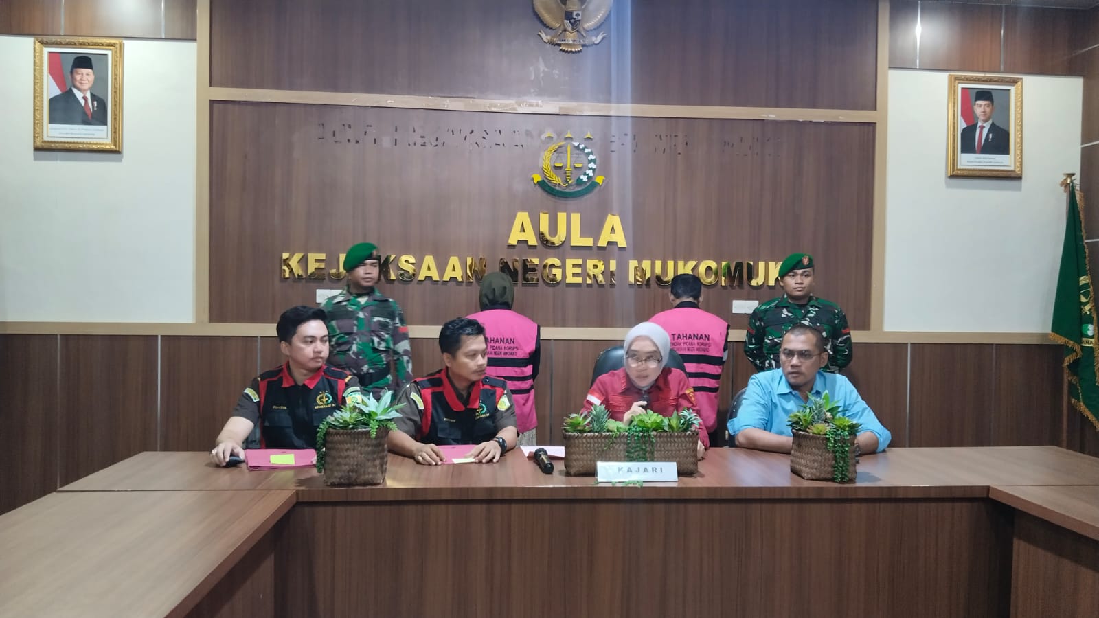 Dugaan Korupsi Dana BUMDes, Kejaksaan Mukomuko Tahan 2 Tersangka