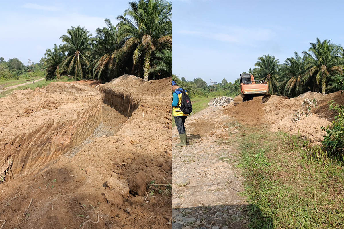 DI Manjuto Jebol, Pemerintah Bangun Siring Darurat Selamatkan Ratusan Hektare Sawah Petani Mukomuko