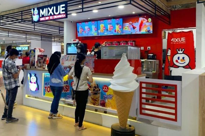 ﻿Mixue, Kedai Es Krim Viral Asal Cina yang Ada di Mana - mana