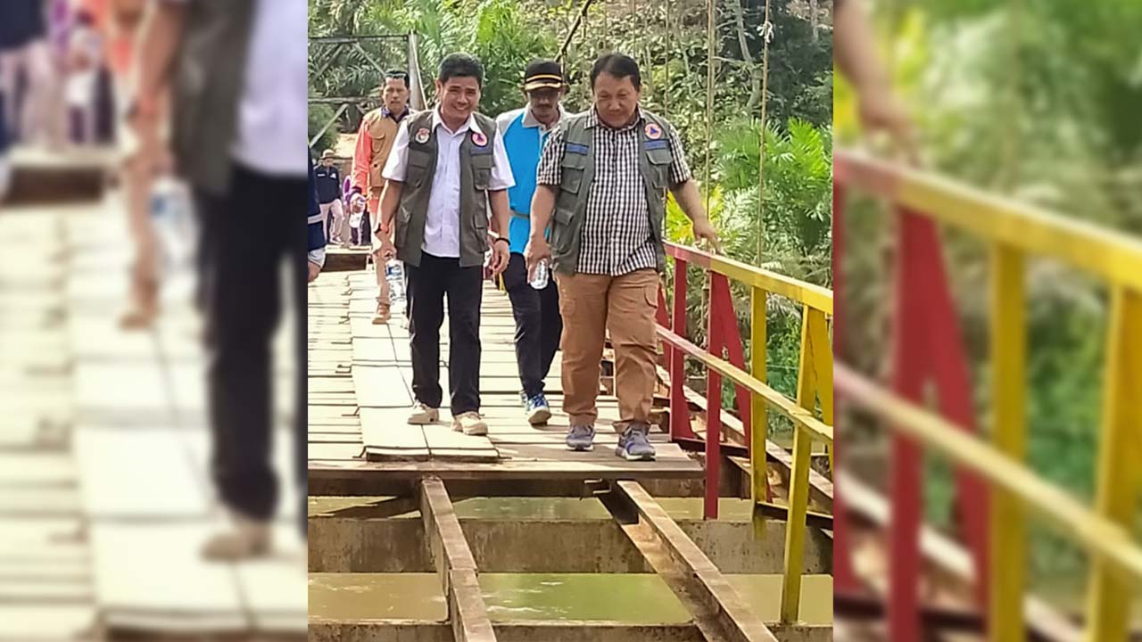 Rekonstruksi Jembatan Pondok Lunang dan Makmur Jaya Tinggal Menunggu Proses di BNPB RI 