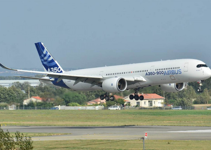 Mengintip Spesifikasi Pesawat Airbus A350-900 Milik Japan Airlines yang Terbakar di Bandara Haneda
