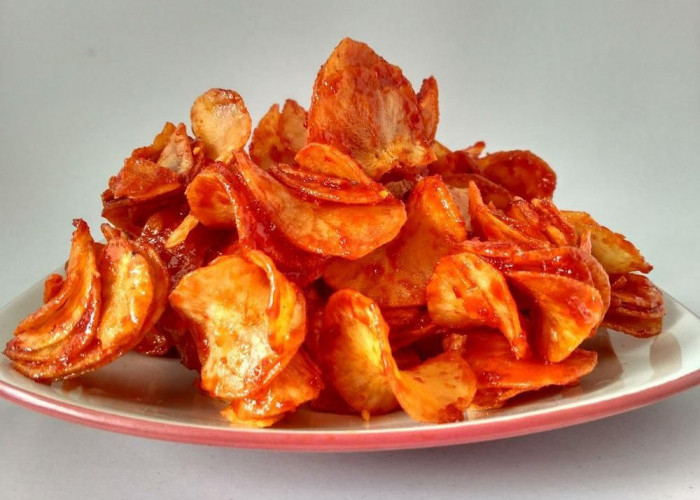 Resep Keripik Singkong Balado: Renyah dengan Rasa Pedas Gurih yang Menggugah Selera