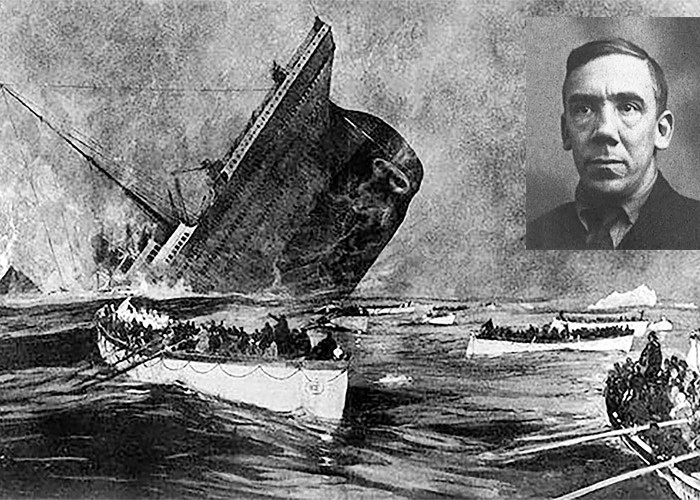 Charles Joughin Kepala Tukang Roti Korban Selamat Titanic Terakhir,  Bertahan 3 Jam di Laut