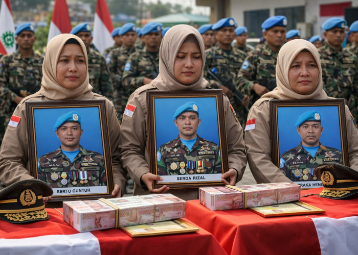 Ini Nominal Santunan 3 Prajurit TNI Gugur di Lebanon, Capai Rp1,8 Miliar dan Kenaikan Pangkat