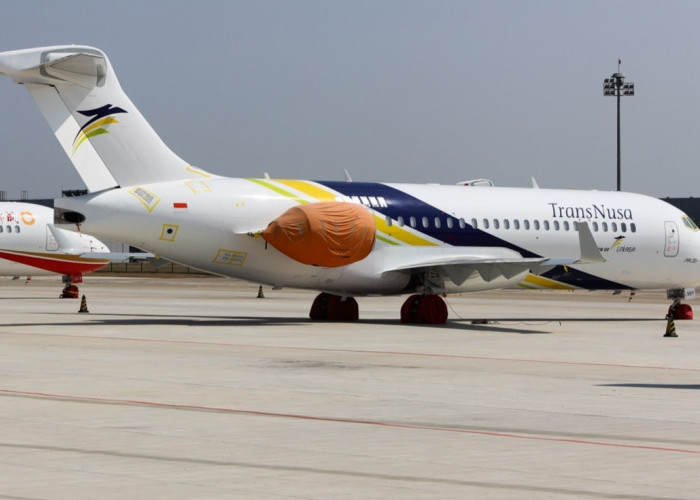 TransNusa Mulai Operasikan ARJ21-700 Pertama di Indonesia