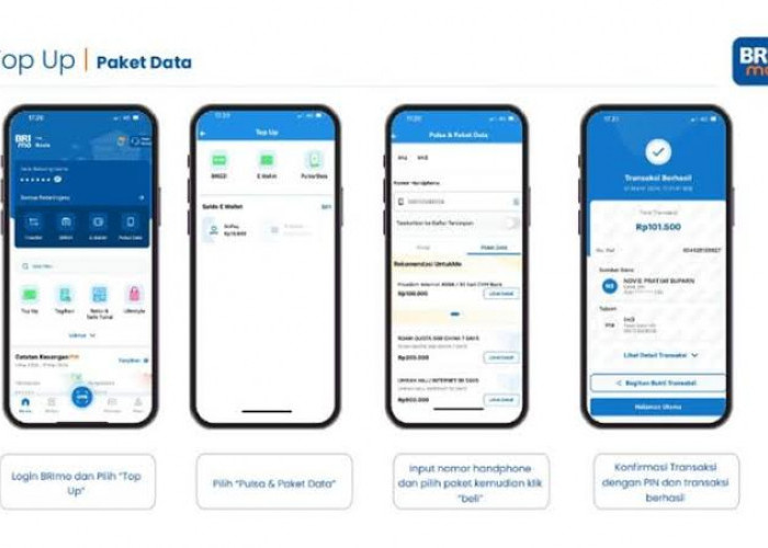 Dengan BRImo Membeli Paket Internet Lebih Mudah Kapan dan Dimana Saja