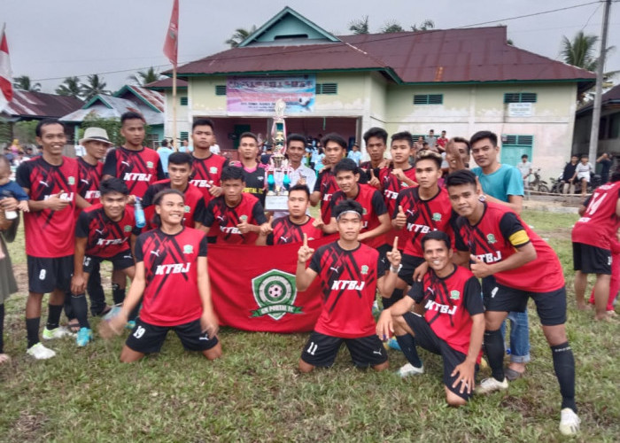 GM Portal Talang Buai Juara Turnamen APDESI CUP I Kecamatan Selagan Raya