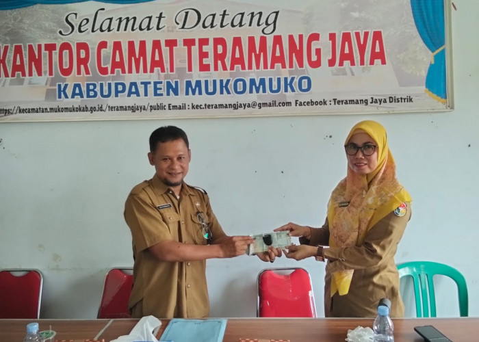 Stok Lama Naik, Jabat Camat Teramang Jaya
