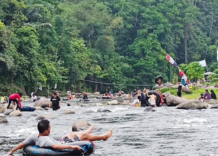 Sejuknya Wisata Sungai Trokon Curup Bengkulu, Wisata Nasional Mulai Berdatangan