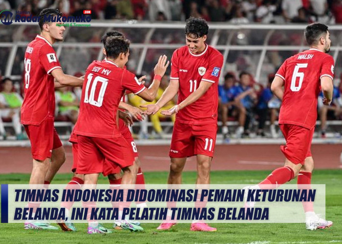 Timnas Indonesia Didominasi Pemain Keturunan Belanda, Ini Kata Pelatih Timnas Belanda 