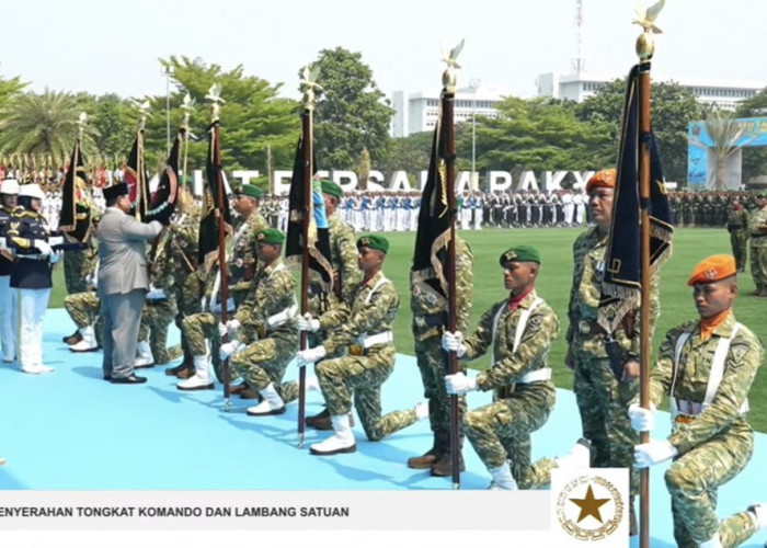 HUT ke-81 TNI, Prabowo Resmikan 204 Satuan Baru dan 6 Kodam