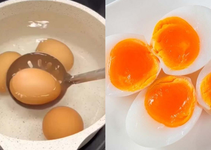 Panduan Merebus Telur Setengah Matang, Kuning Encer Atau Kuning Setengah Padat