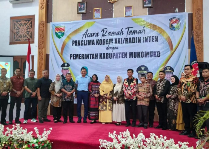 Pemerintah Daerah Mukomuko Sangat Bangga Didatangi Pangdam, Berharap Dukungan Pembangunan