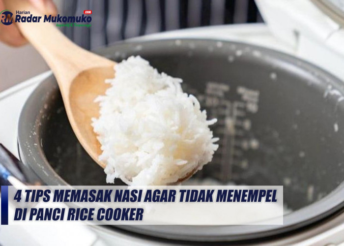 4 Tips Memasak Nasi Agar Tidak Menempel di Panci Rice Cooker
