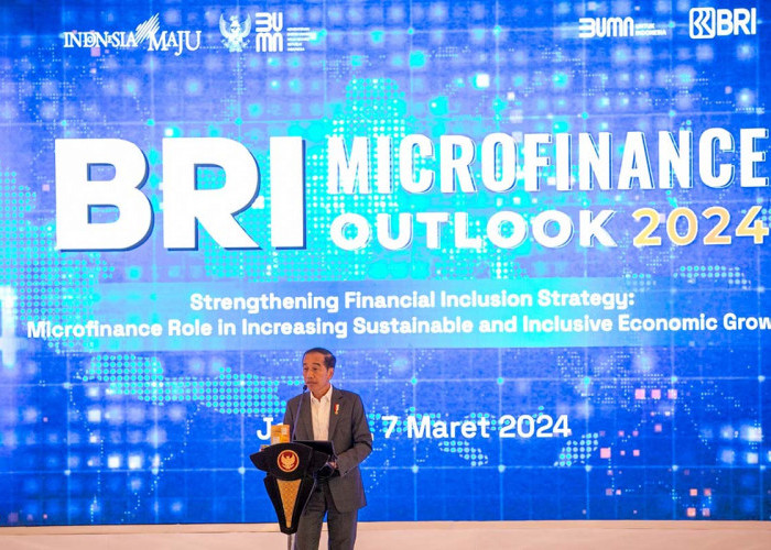 Buka BRI Microfinance Outlook 2024, Presiden Jokowi Apresiasi Komitmen BRI Dorong Pertumbuhan Ekonomi