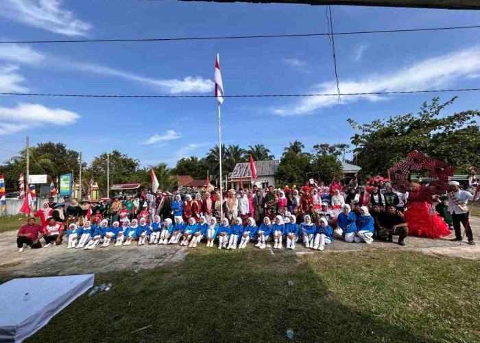 Peringatan HUT RI Ke-81 di Desa Sinar Jaya Berlangsung Meriah