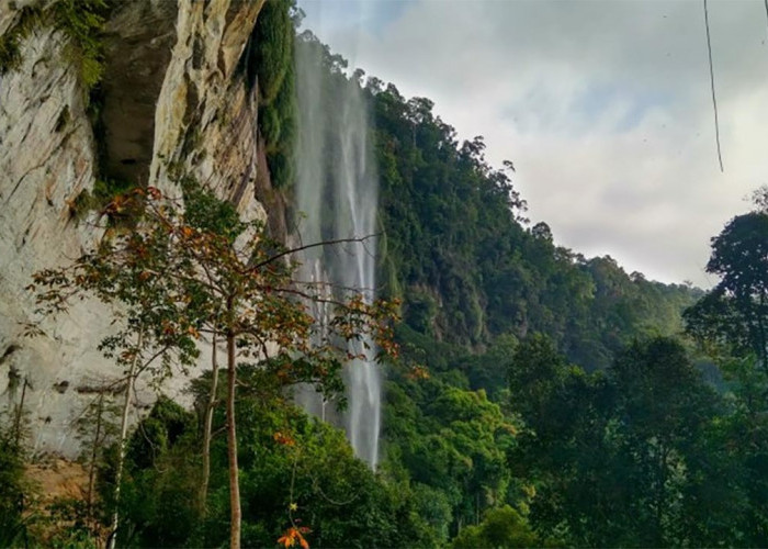 Air Terjun Batang Kapas, Pesona Alam yang Unik dan Indah di Riau