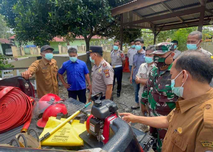 Polsek Lubuk Pinang Gelar Rakor Pencegahan dan Penanggulangan Karhutla