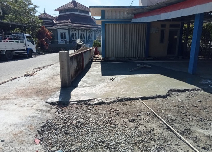 Kegiatan Fisik Banjarsari Masuk Tahap Finishing