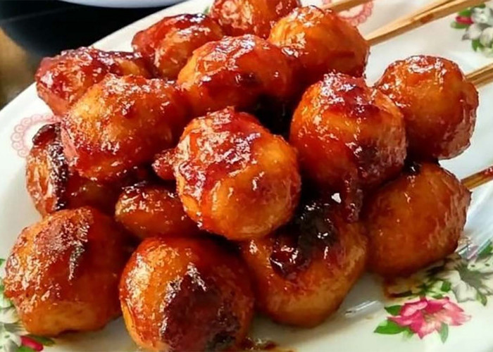 Uenak Poll, Resep Bakso Bakar Bumbu Pedas ini Wajib Dicoba, Lezatnya Menggigit