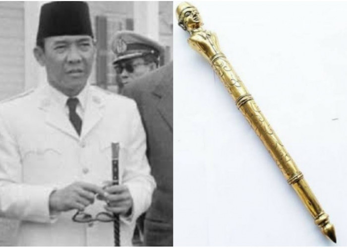 Dinilai Sakti, Ternyata Ini Jenis Kayu Bahan Tongkat Presiden Soekarno