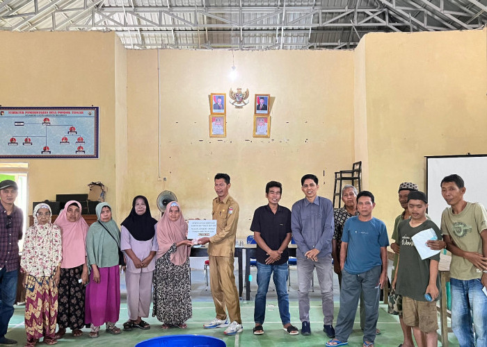 Pemdes Pondok Tengah Salurkan BLT-DD Triwulan Pertama